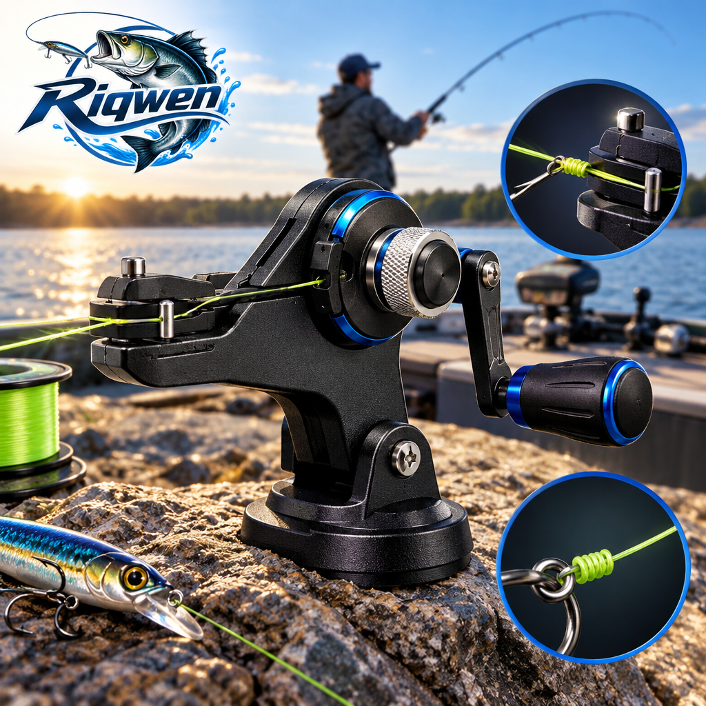 Manual Fishing Line Spooling Tool — image 2