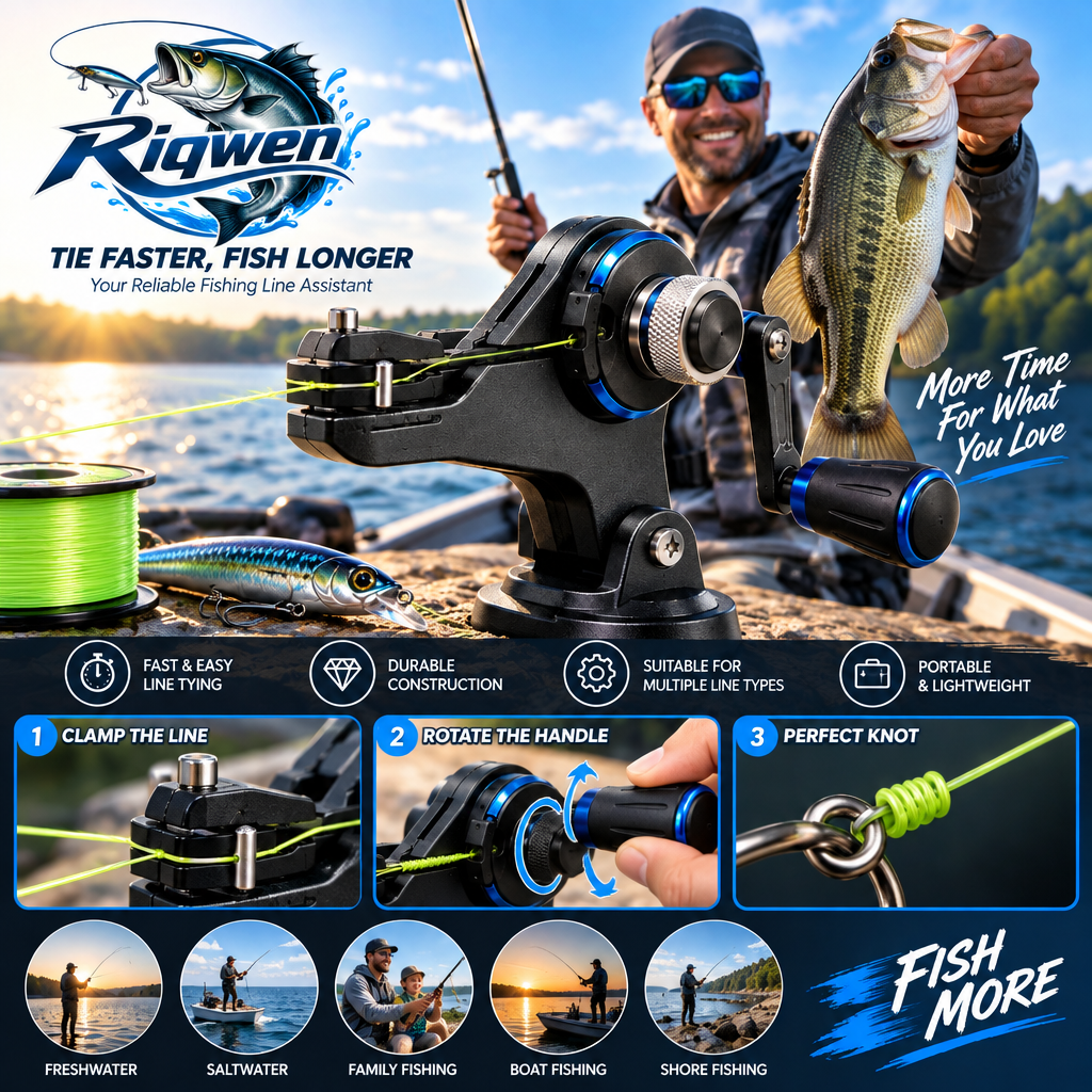Manual Fishing Line Spooling Tool — image 4