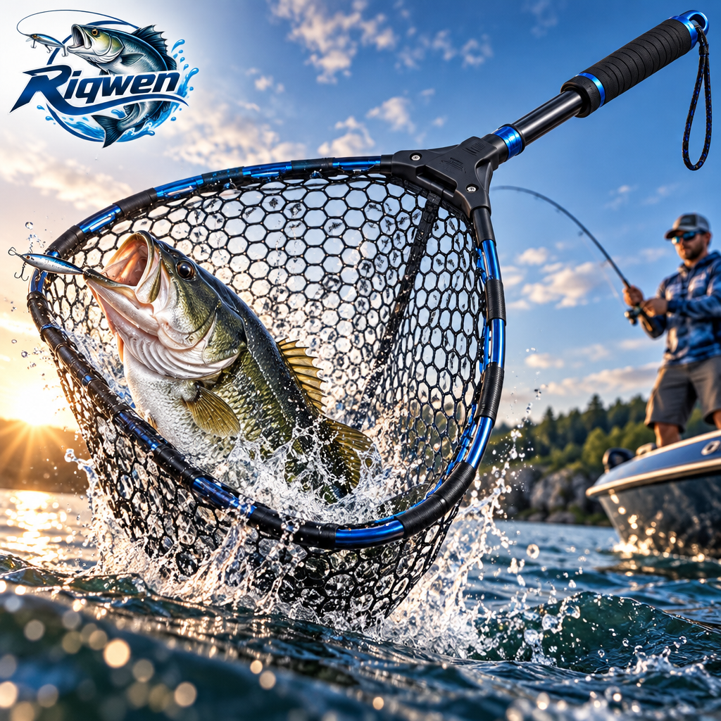 Long-Handle Fishing Landing Net — image 2