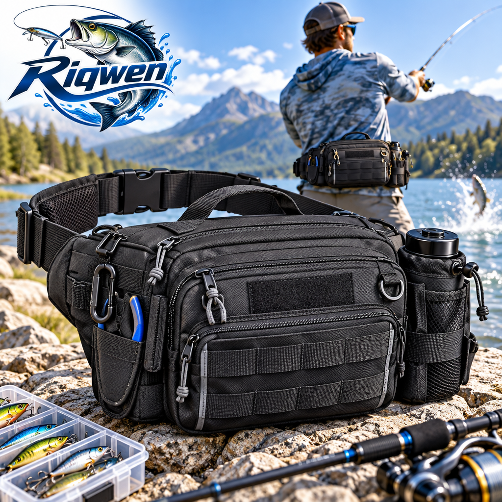 Multi-Pocket Fishing Tackle Waist Bag — image 2