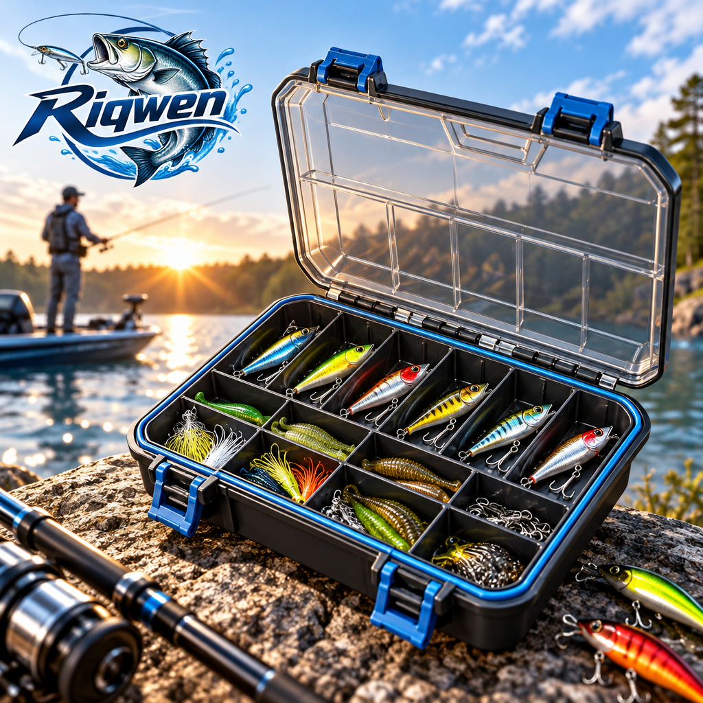 Clear-Lid Fishing Tackle Organizer Box — image 2