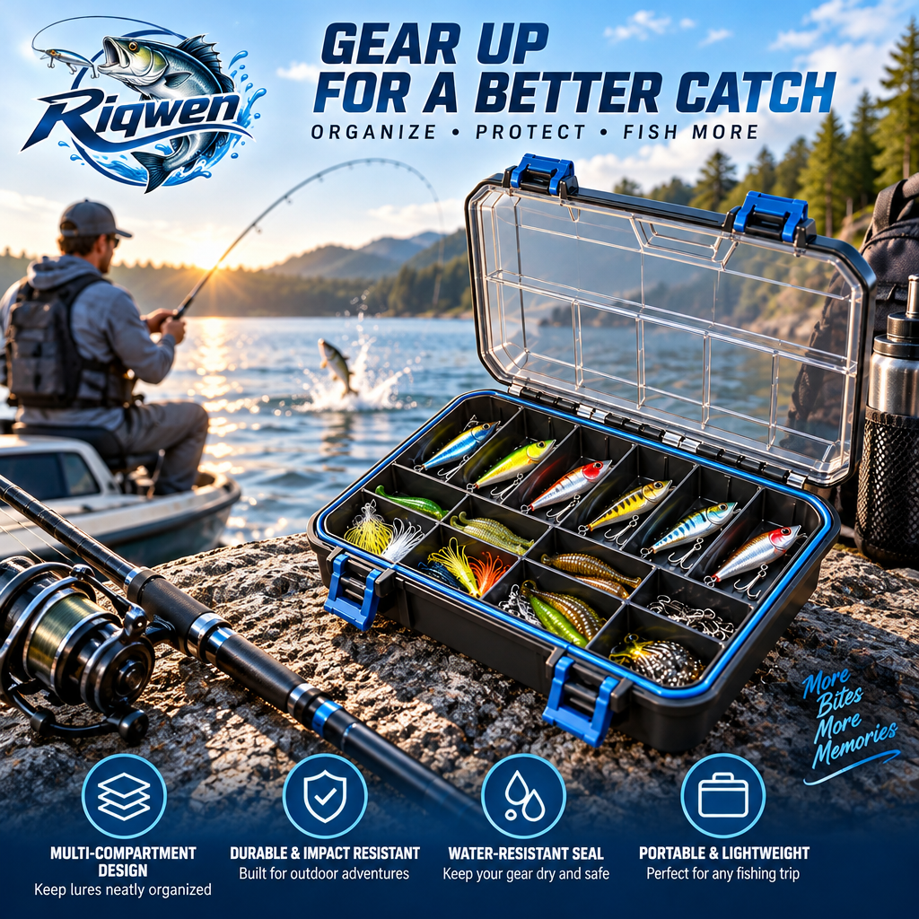 Clear-Lid Fishing Tackle Organizer Box — image 4