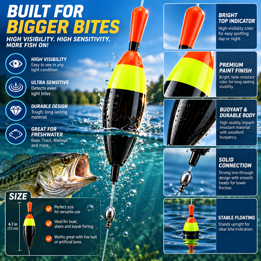 High-Visibility Fishing Float Bobber — image 5