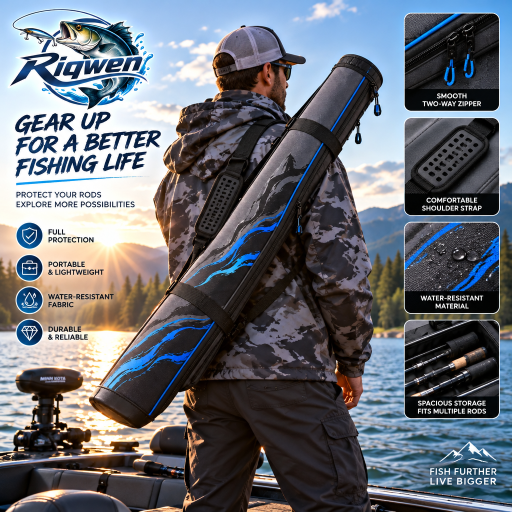 Fishing Rod Carry Bag with Shoulder Strap — image 4