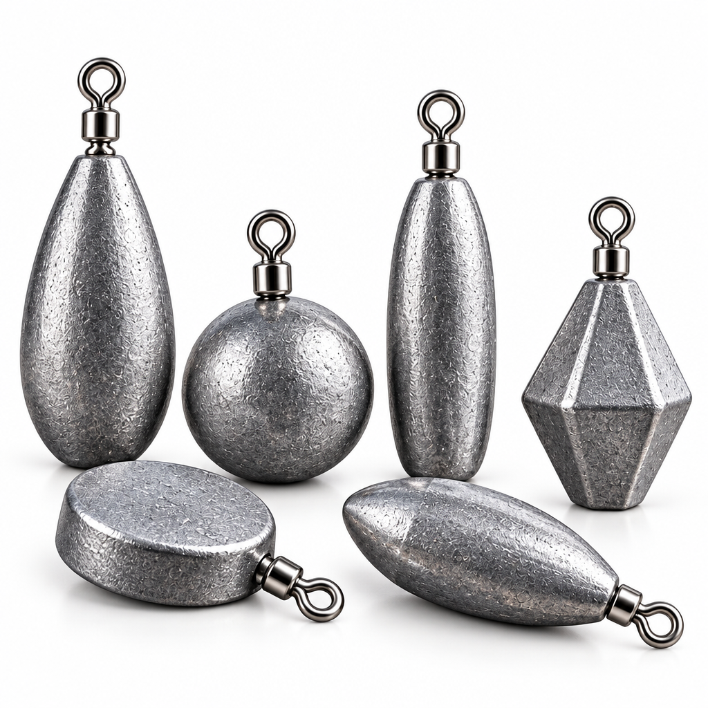Assorted-Shape Fishing Sinker Weights — image 1