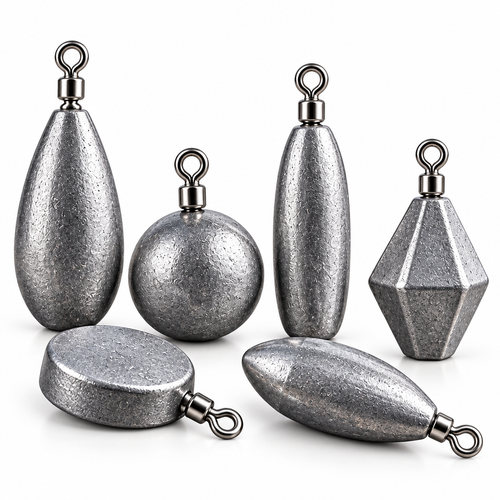 Assorted-Shape Fishing Sinker Weights — image 1