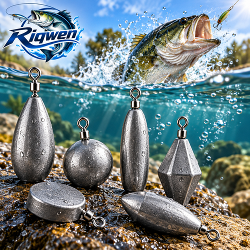 Assorted-Shape Fishing Sinker Weights — image 2