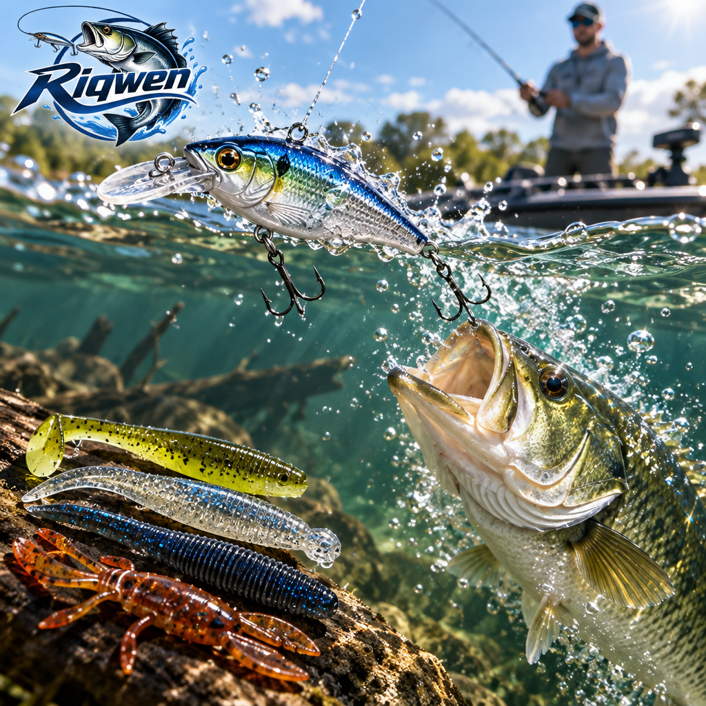 Fish-Profile Soft & Hard Fishing Lures — image 2