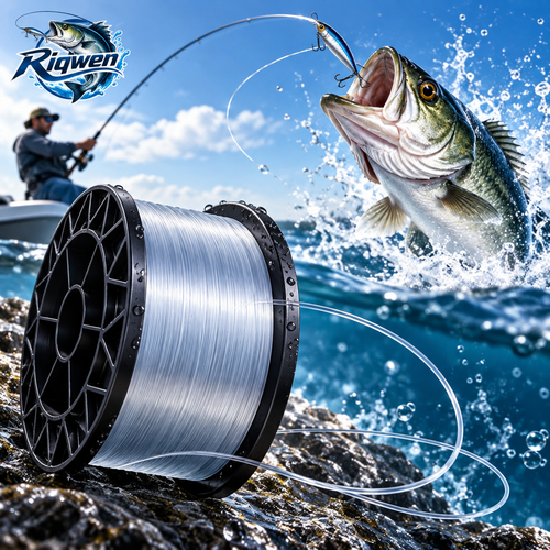 Clear Fishing Line on Storage Spool — image 2