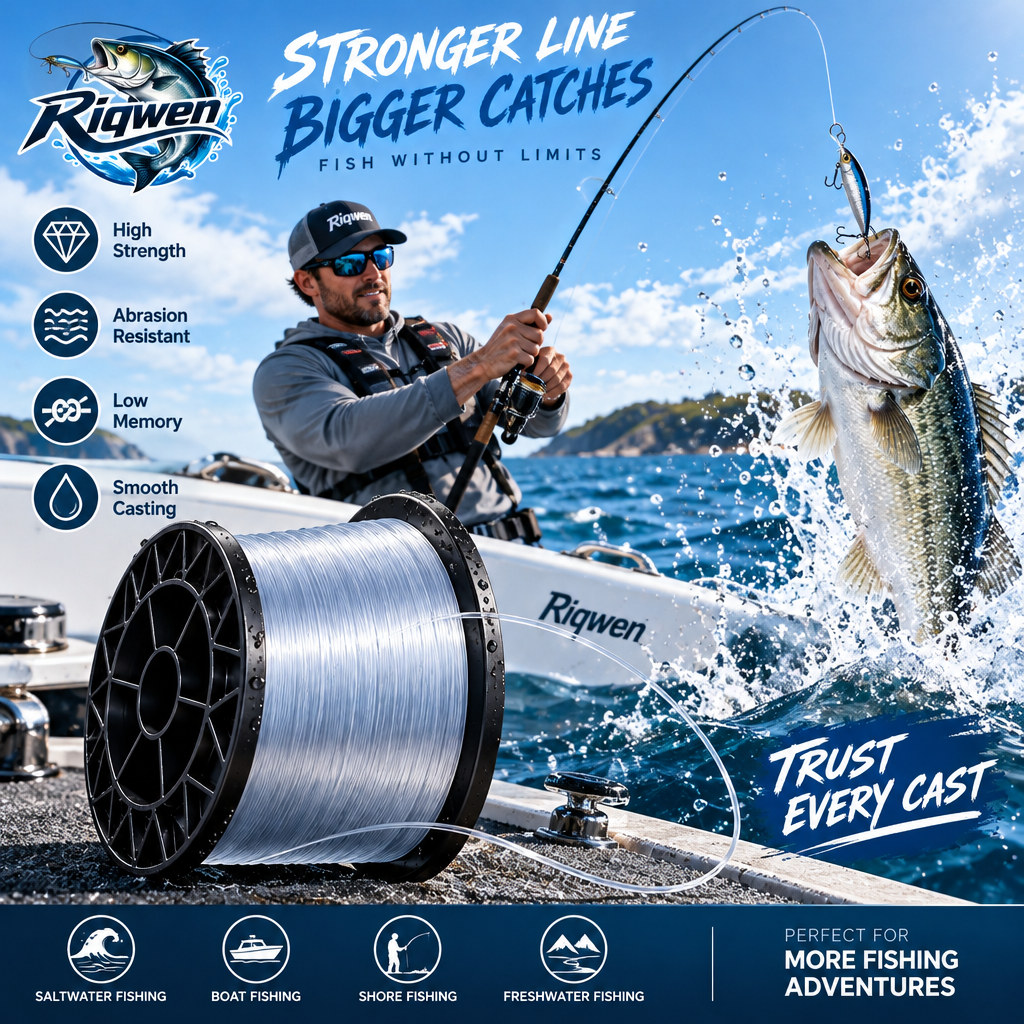 Clear Fishing Line on Storage Spool — image 4